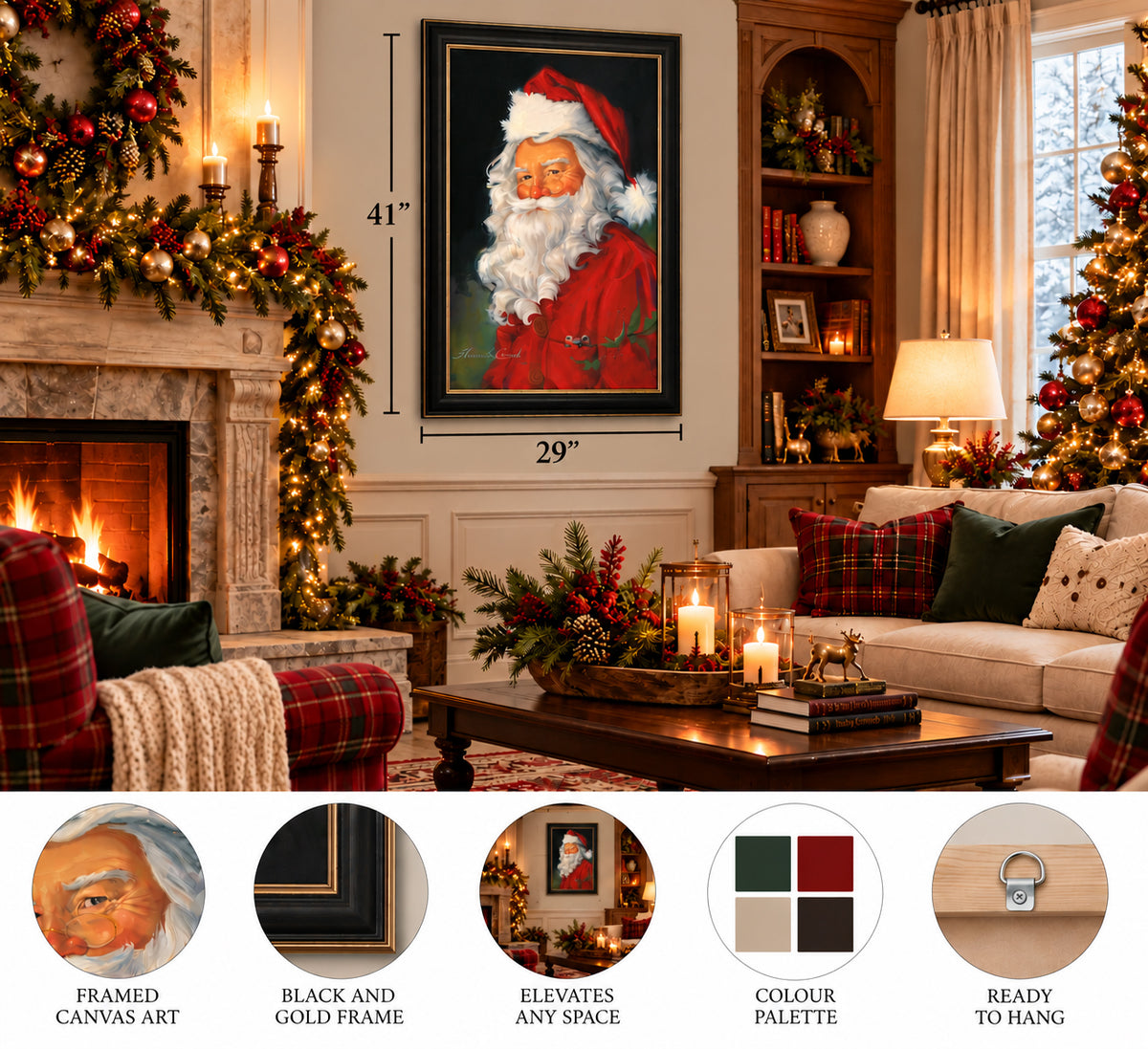 Santa and Friend