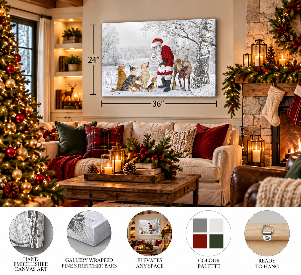 Pups Find Santa
