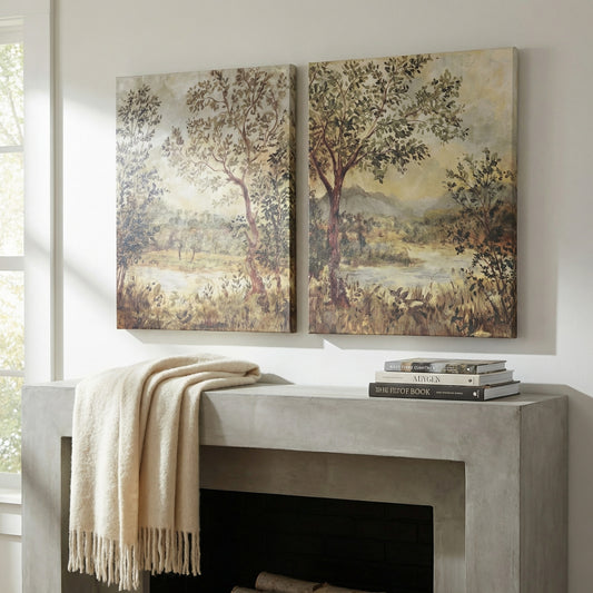 Smoketree Tapestry Set of 2