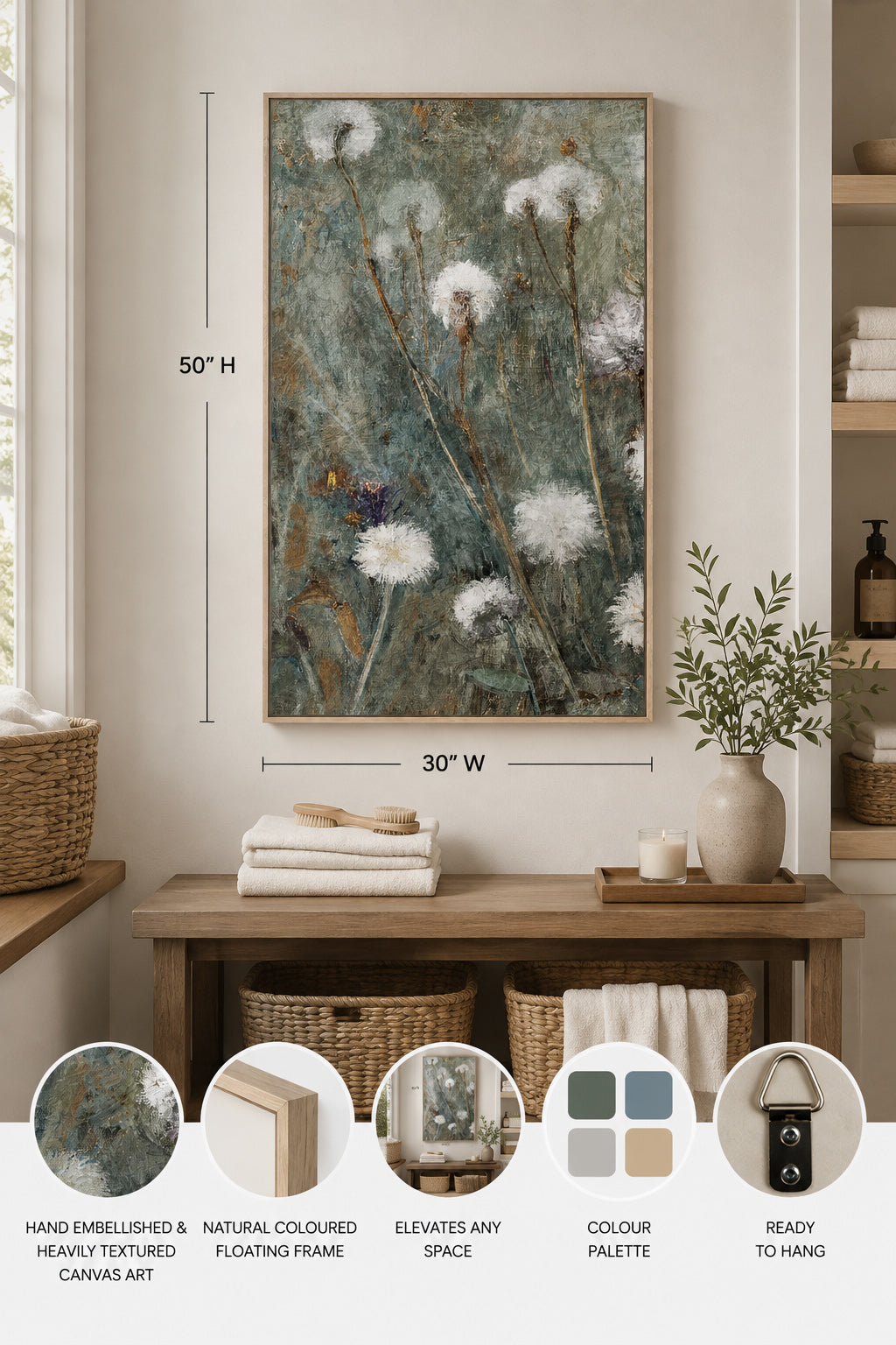 Dandelion Drift I