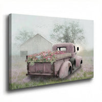 Pink Flower Truck