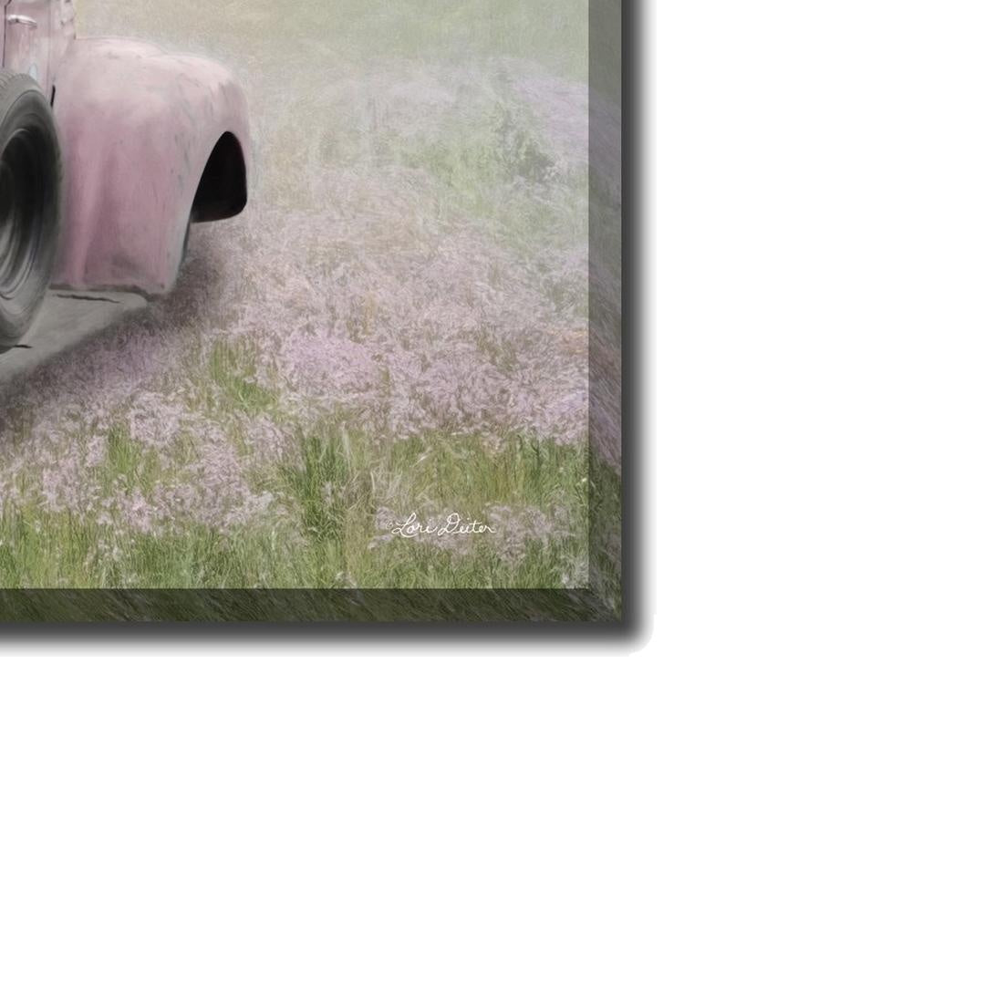 Pink Flower Truck
