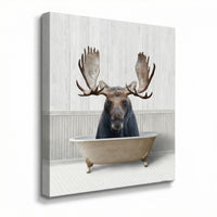 Bath Time Moose