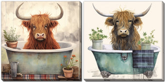 compare product Highland Bath Set of 2