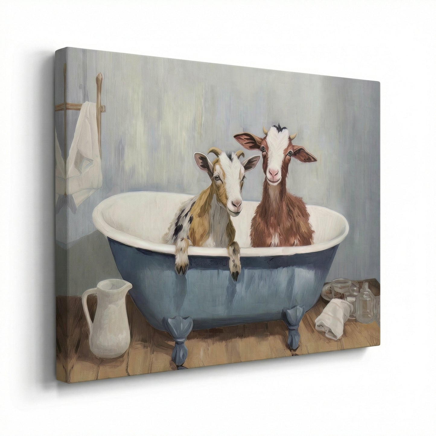 Bathtub Goats I