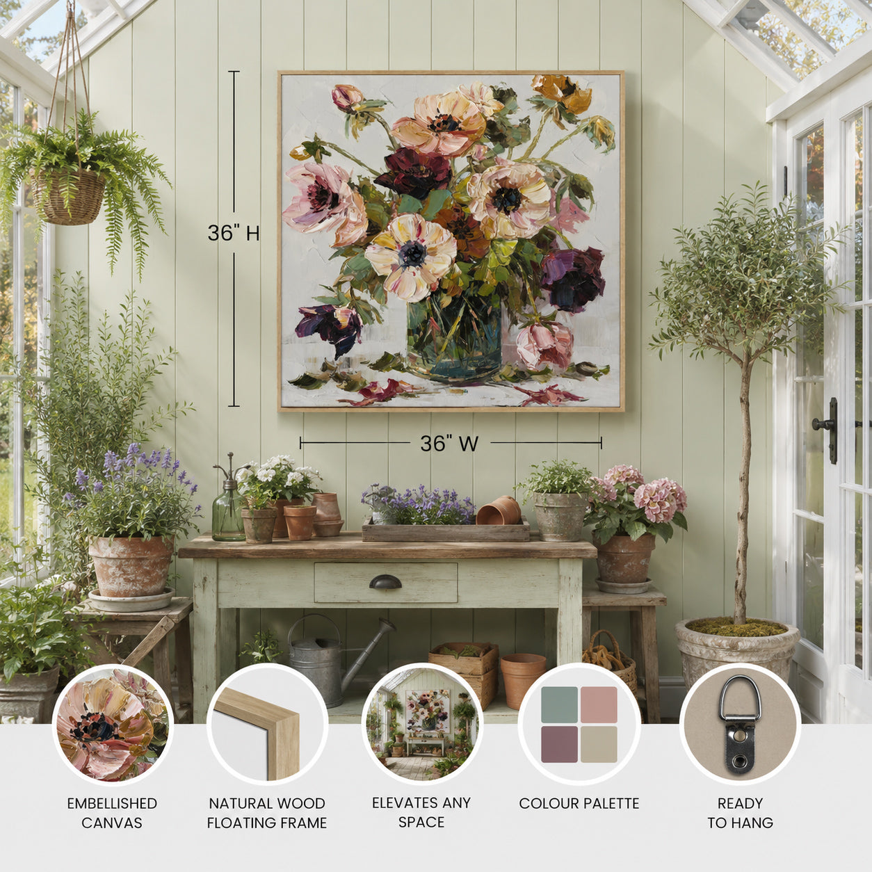 Anemones in Soft Radiance