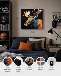 Vibrant Moose
