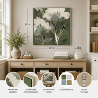 Verdant Canopy in Bloom I