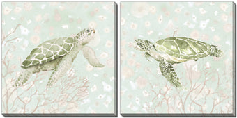 compare product Coral With Turtle Set of 2