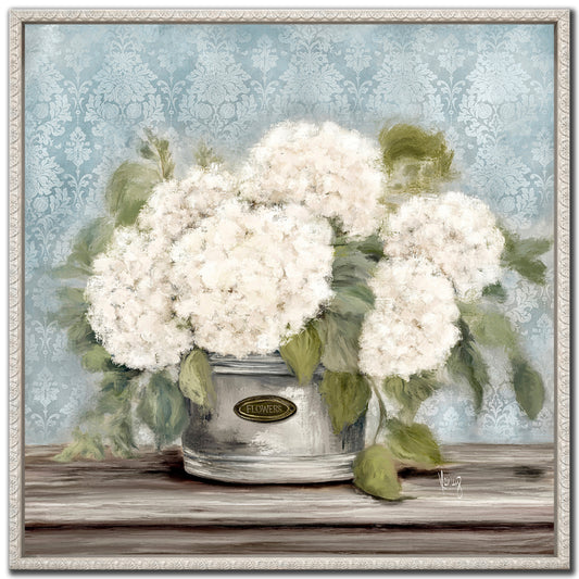 White Hydrangeas